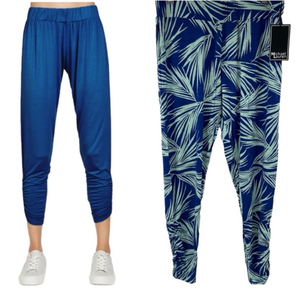 Revolve x Michael Lauren Pablo Lounge Pant with Sherring at Bottom Size XS New - Picture 1 of 14